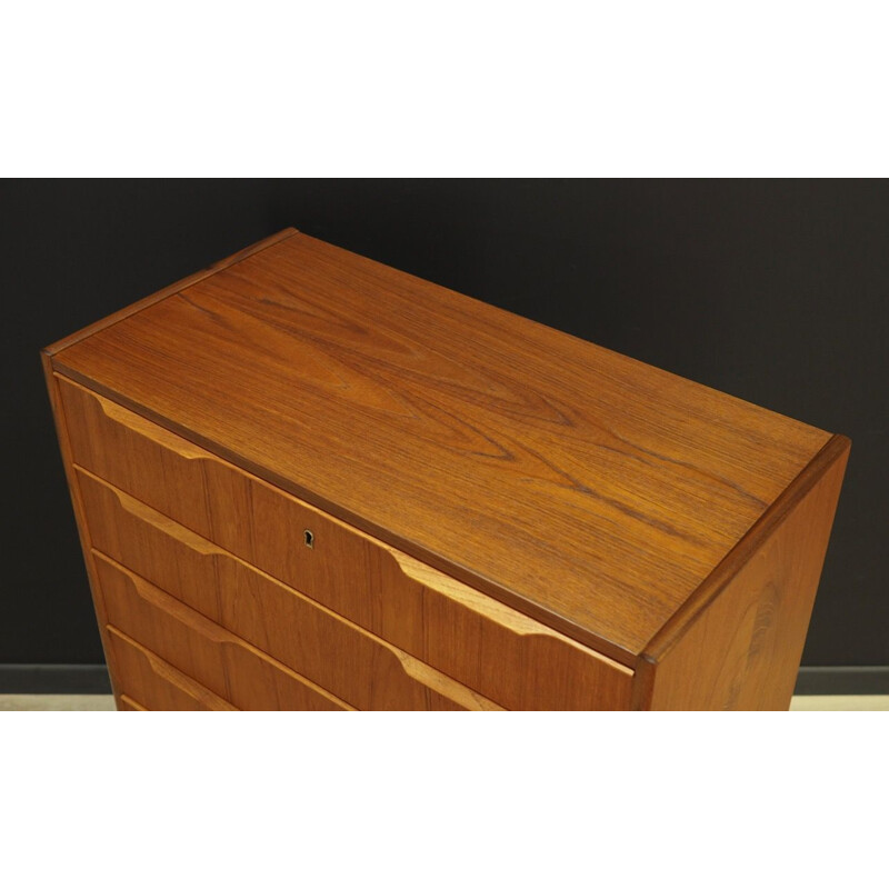 Vintage chest of drawers in teak Danish design