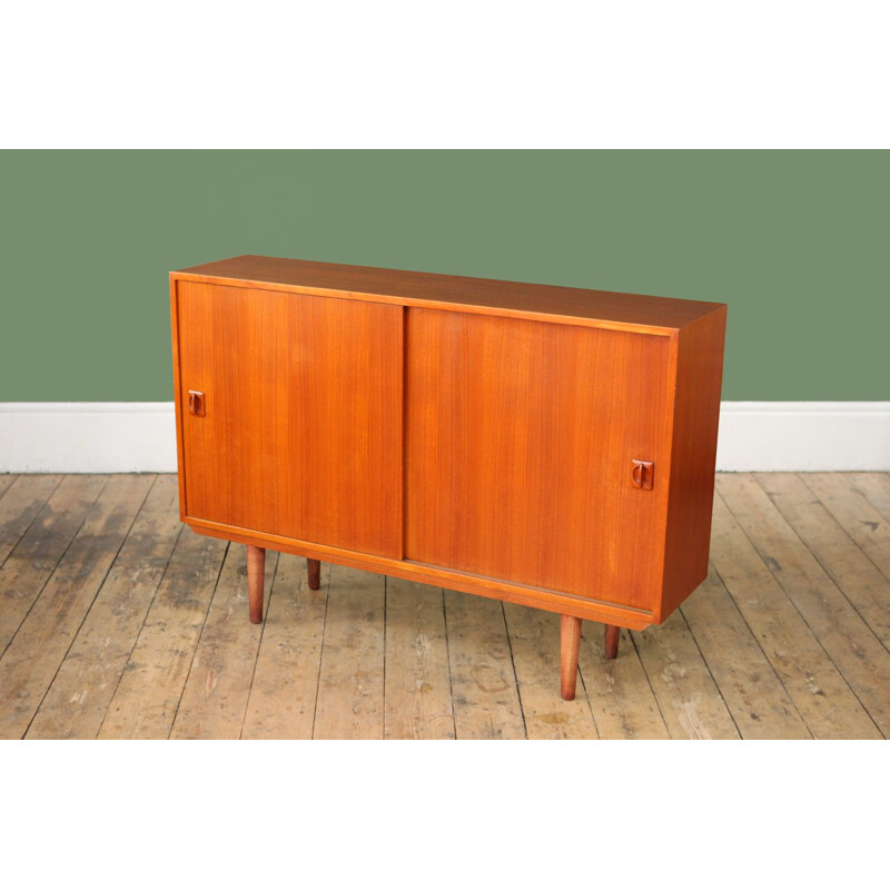 Vintage small sideboard in teak 1960