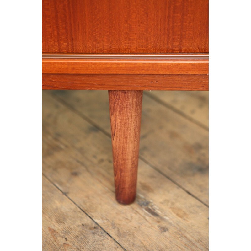 Vintage small sideboard in teak 1960