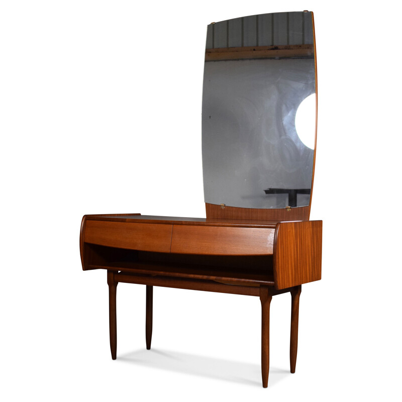 Vintage dressing table in teak 1950