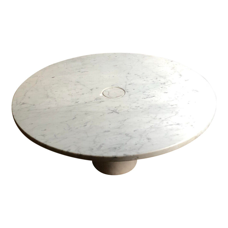 Table basse design AGAPECASA "Eros" 160cm ronde, Angelo Mangiarotti