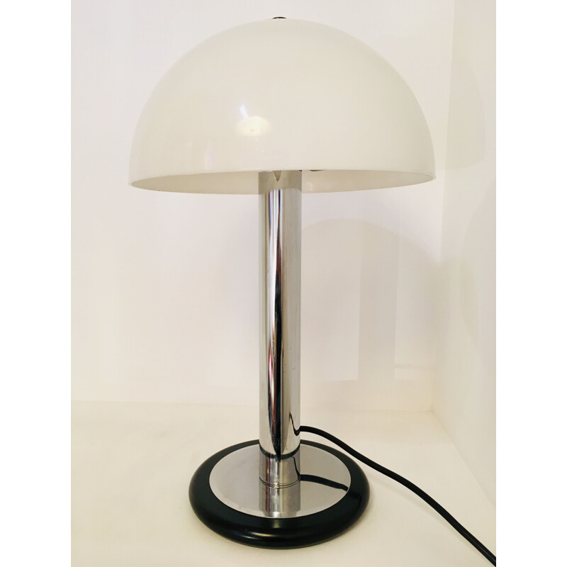 Lampe de table vintage Champignon France 1970s