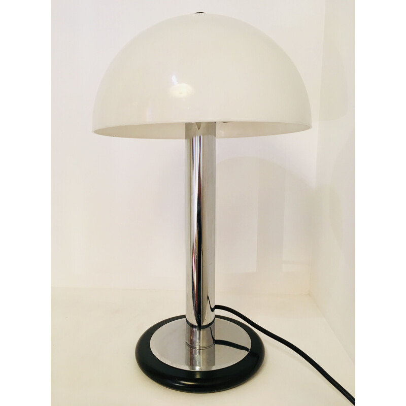 Vintage table lamp Mushroom France 1970s