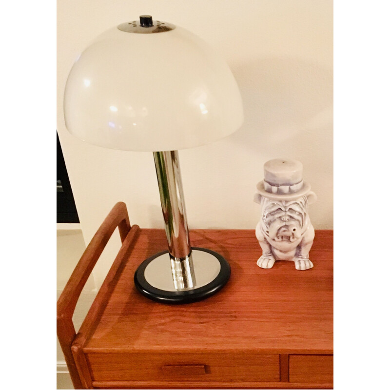 Vintage table lamp Mushroom France 1970s