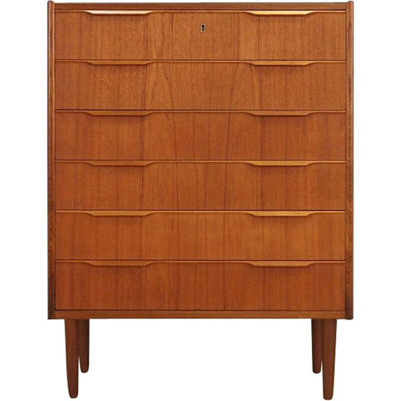 Vintage chest of drawers in teak Danish design