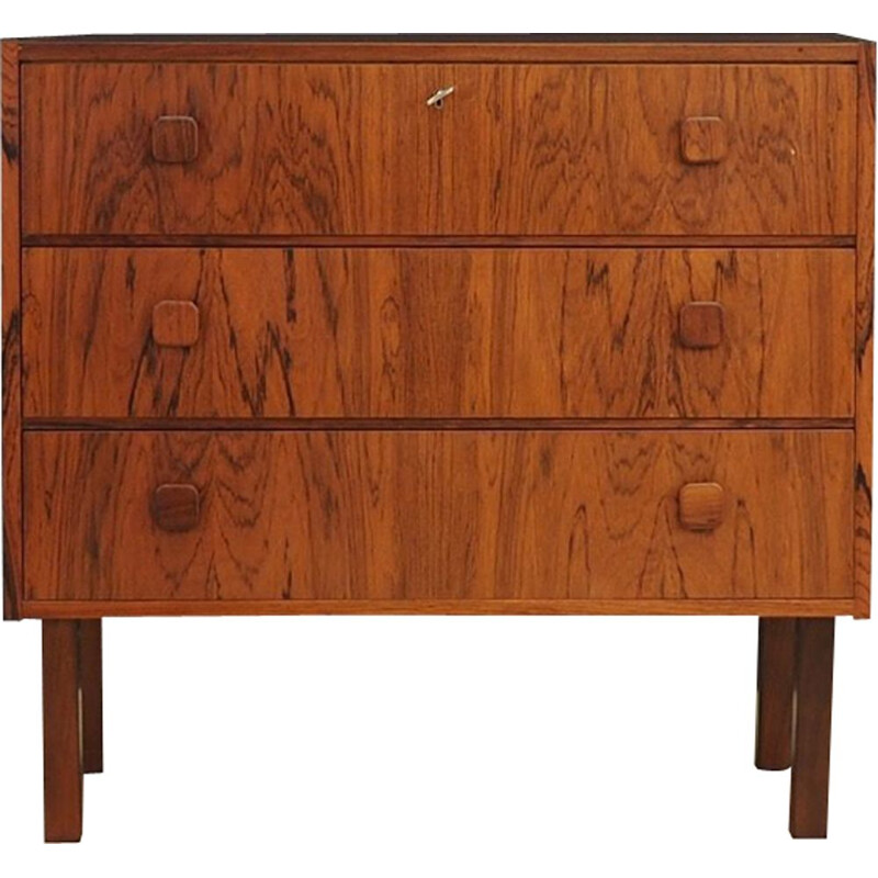 Vintage chest of drawers in rosewood