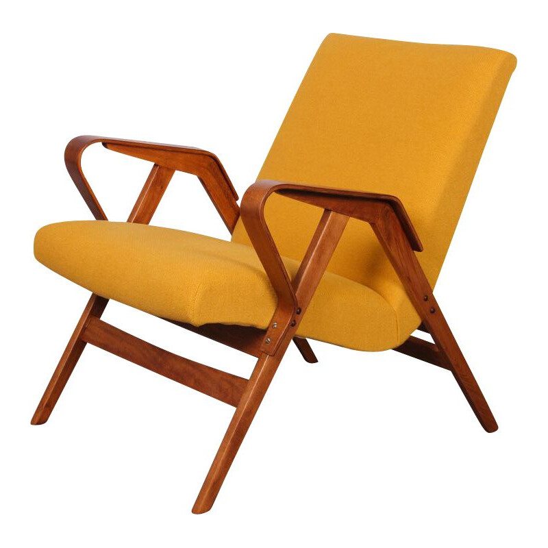 Pair of vintage armchairs for Tatra Nabytok 1960