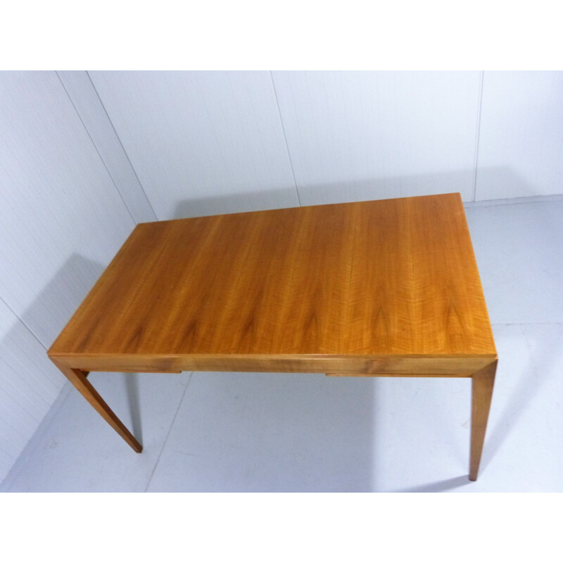 Vintage walnut table 1960