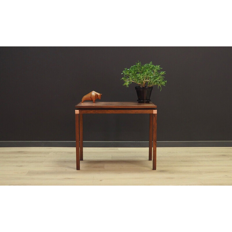 Vintage danish coffee table in rosewood 1960