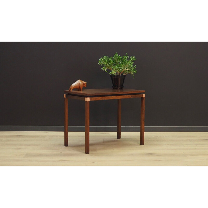 Vintage danish coffee table in rosewood 1960