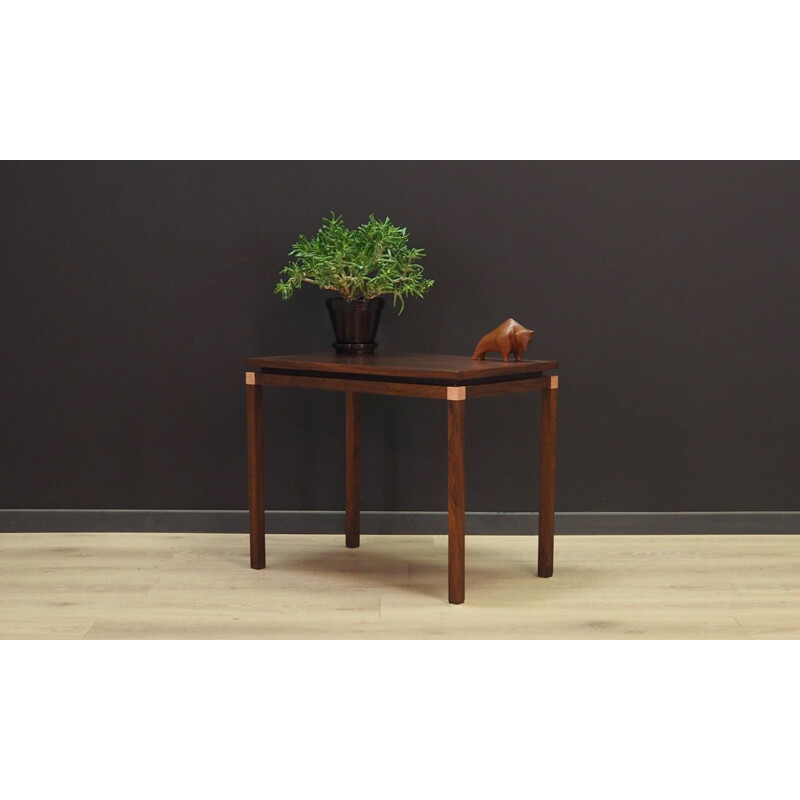 Vintage danish coffee table in rosewood 1960