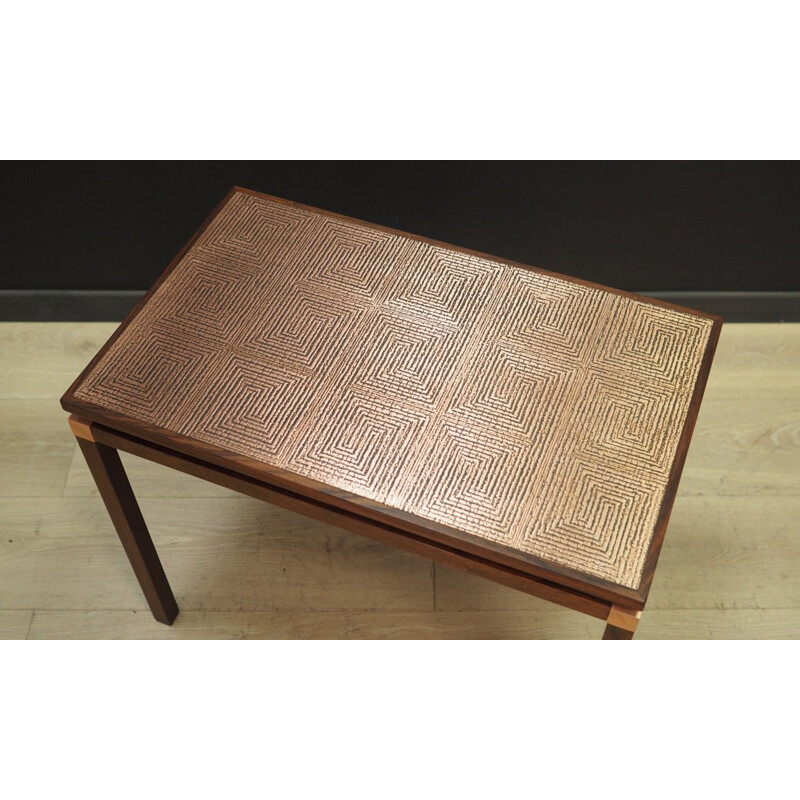 Vintage danish coffee table in rosewood 1960