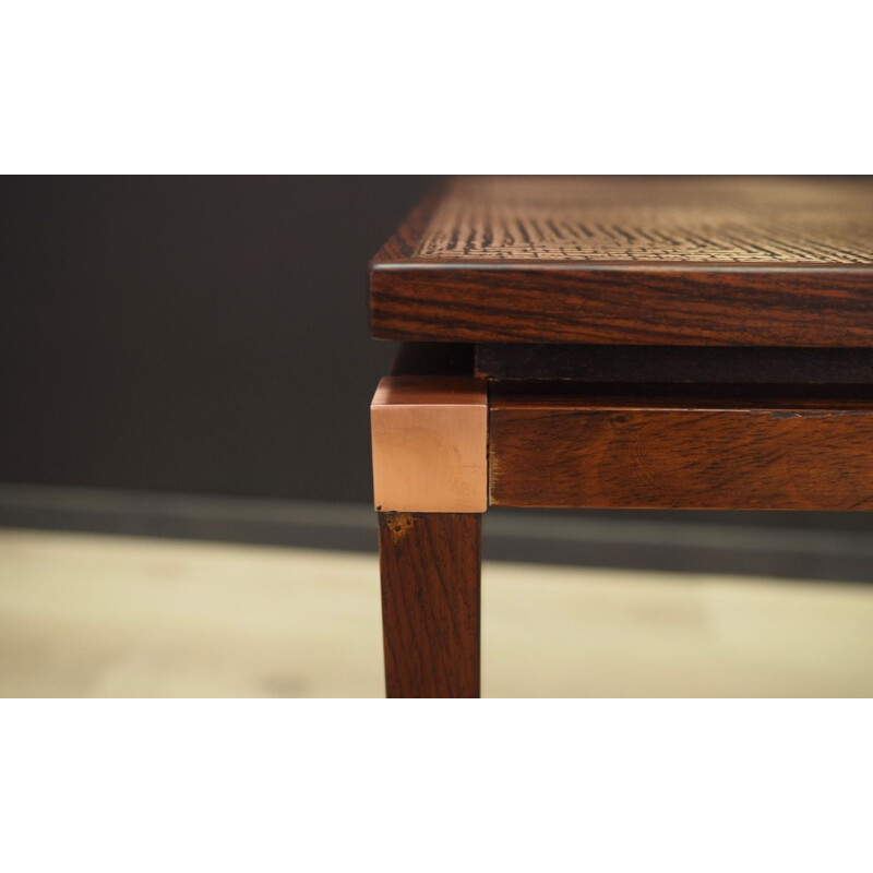 Vintage danish coffee table in rosewood 1960