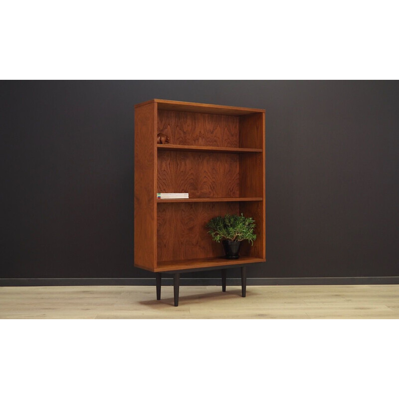 Vintage danish bookcase in teak 1960