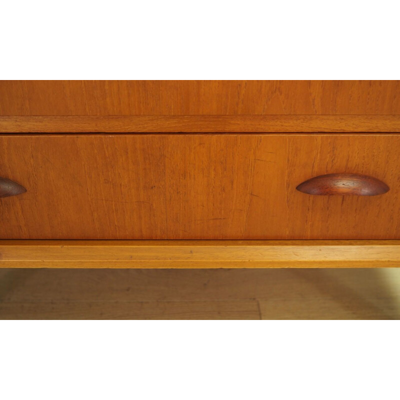 Vintage danish chest of drawers in teakwood 1970