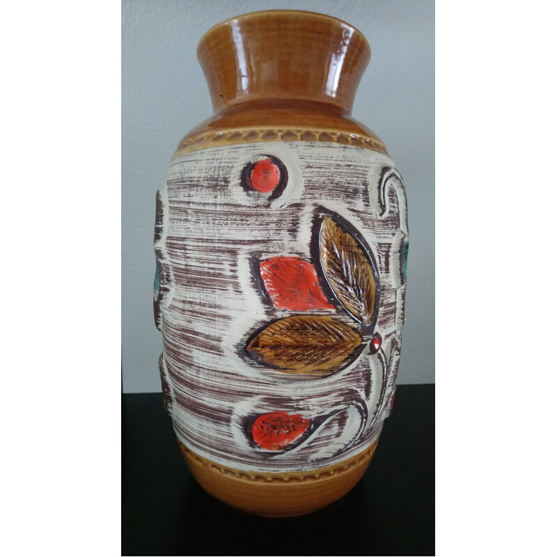 German vintage vase for West Germany in ceramic 1970