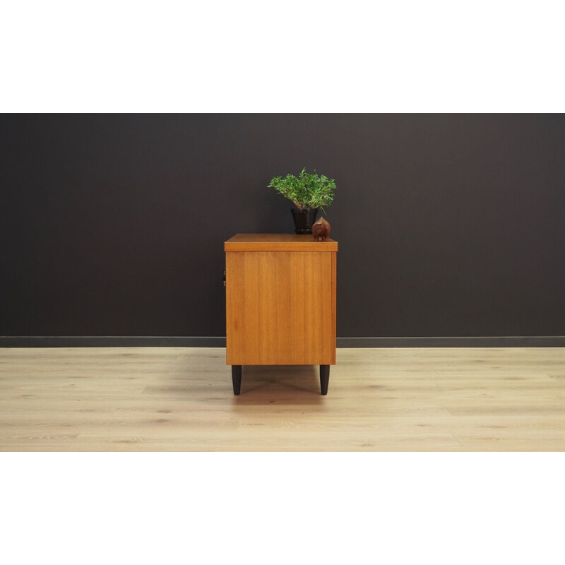 Vintage danish chest of drawers in teakwood 1970