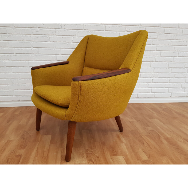 Vintage armchair by Kurt Østervig, model 58 by Rolschau Møbler 1960s