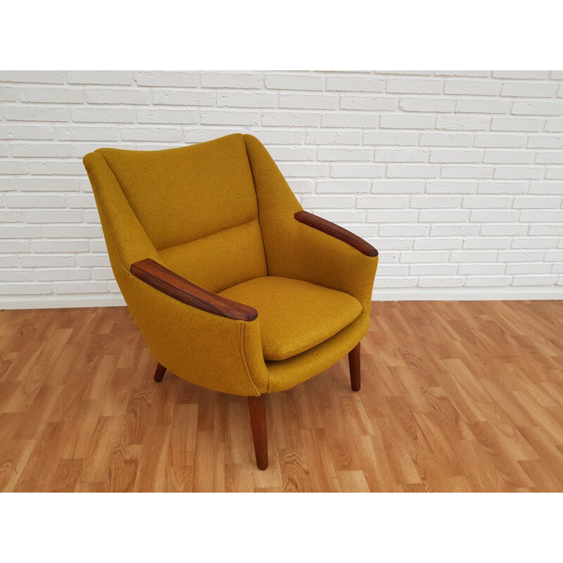 Vintage armchair by Kurt Østervig, model 58 by Rolschau Møbler 1960s