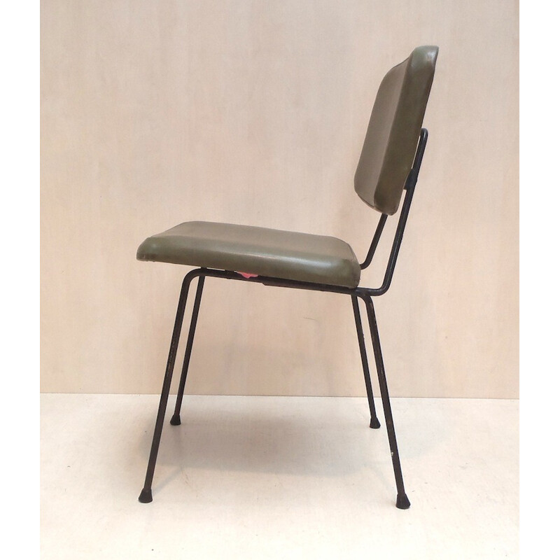 10 chaises modèle CM196, Pierre PAULIN - années 50