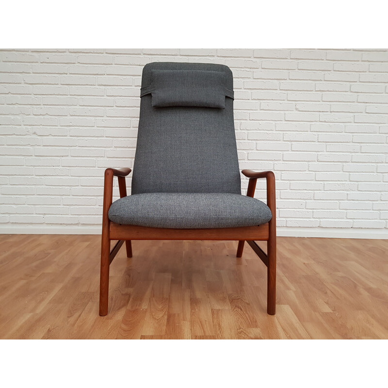 Fauteuil vintage modèle Contour par Alf Svensson pour Fritz Hansen années 1960