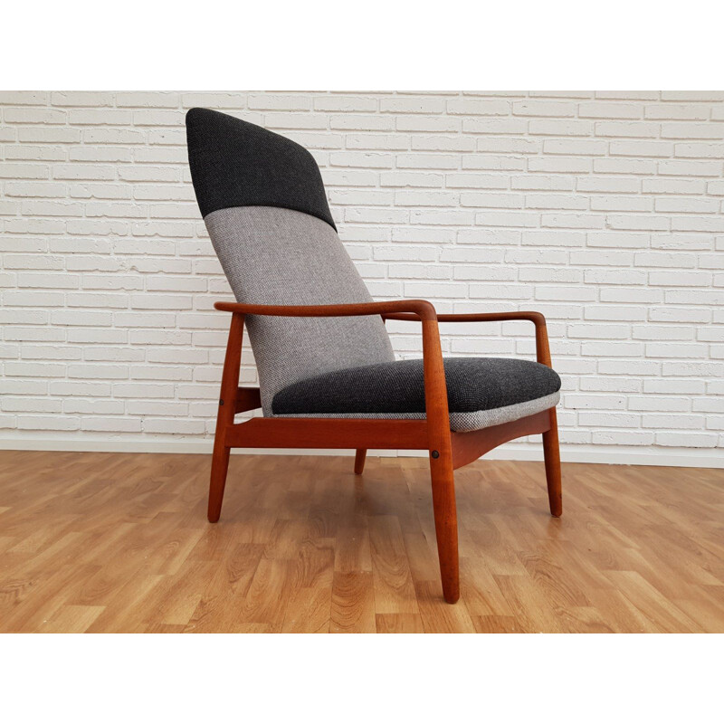 Vintage lounge chair in teak by Søren J. Ladefoged & Søn 1960s