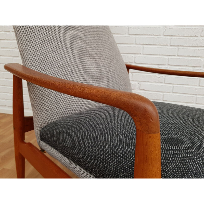 Vintage lounge chair in teak by Søren J. Ladefoged & Søn 1960s