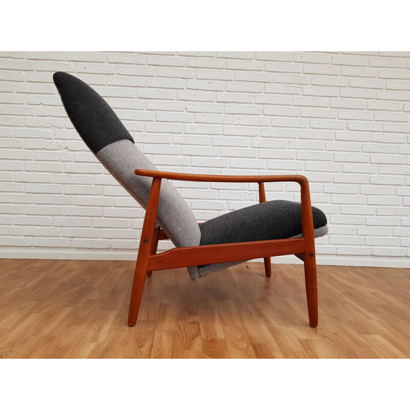 Vintage lounge chair in teak by Søren J. Ladefoged & Søn 1960s