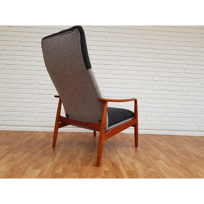 Vintage lounge chair in teak by Søren J. Ladefoged & Søn 1960s