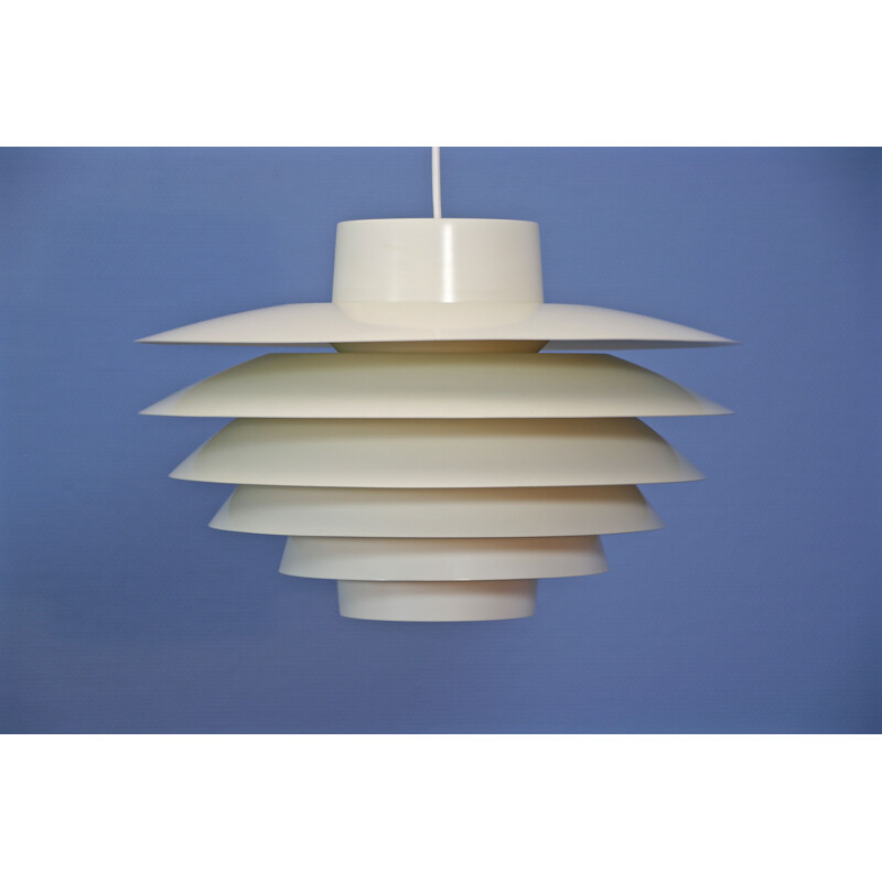 Vintage hanging lamp Verona by Sven Middelboe for Nordisk Solar Denmark 1960s