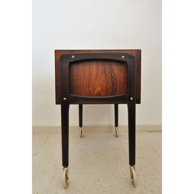 Vintage serving table in rosewood Denmark 1950s