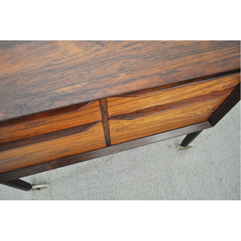 Vintage serving table in rosewood Denmark 1950s