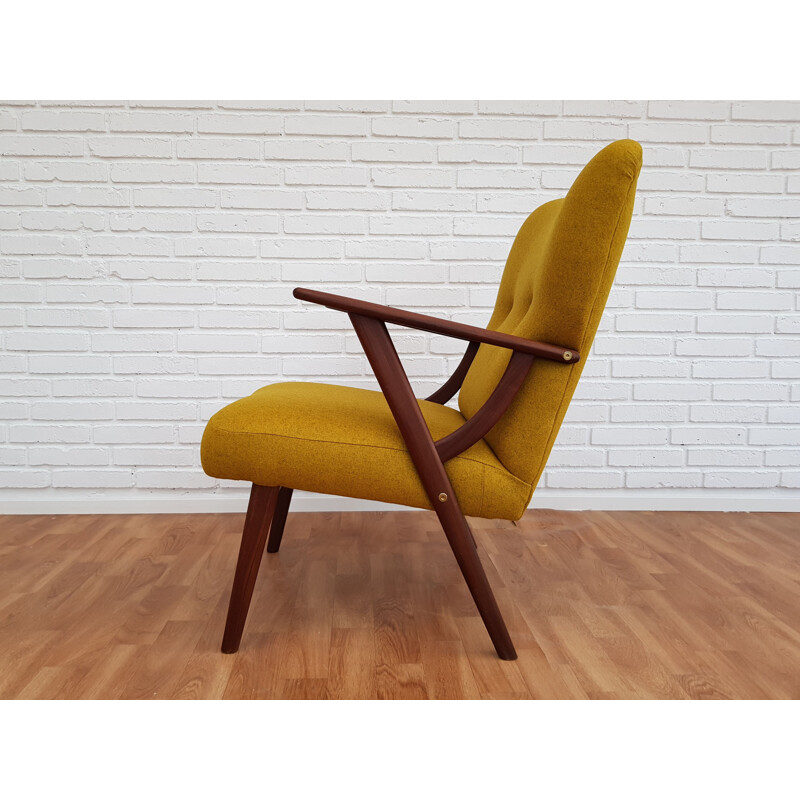 Vintage armchair in teak Denmark 1960s