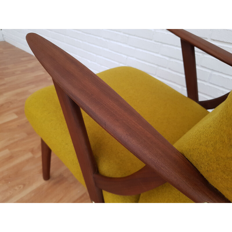 Vintage armchair in teak Denmark 1960s