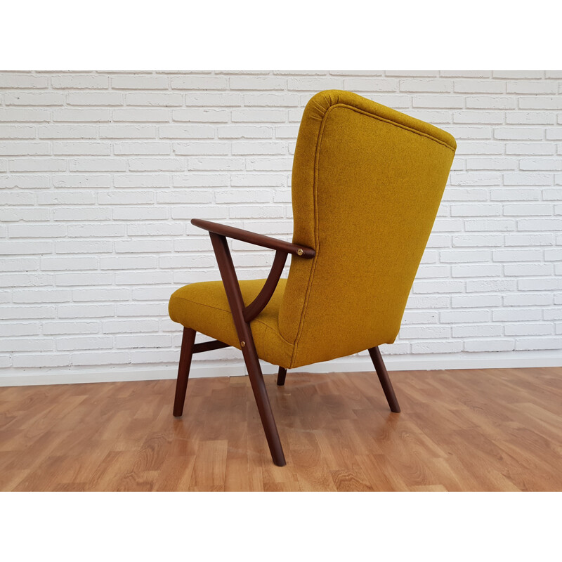 Vintage armchair in teak Denmark 1960s