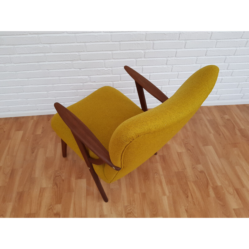 Vintage armchair in teak Denmark 1960s