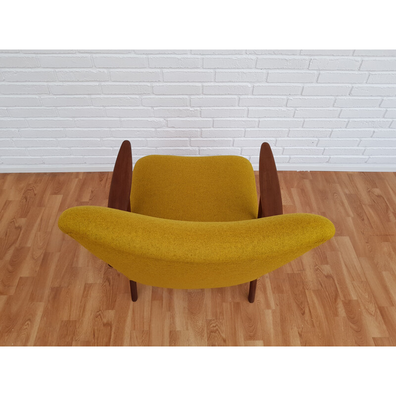 Vintage armchair in teak Denmark 1960s