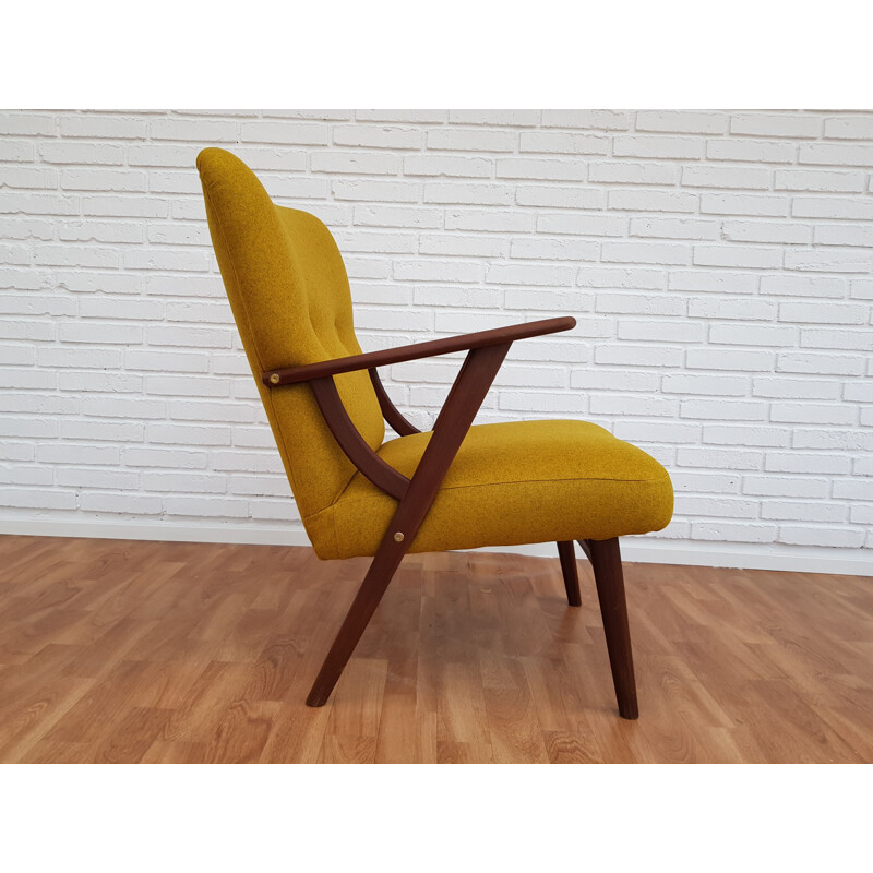 Vintage armchair in teak Denmark 1960s