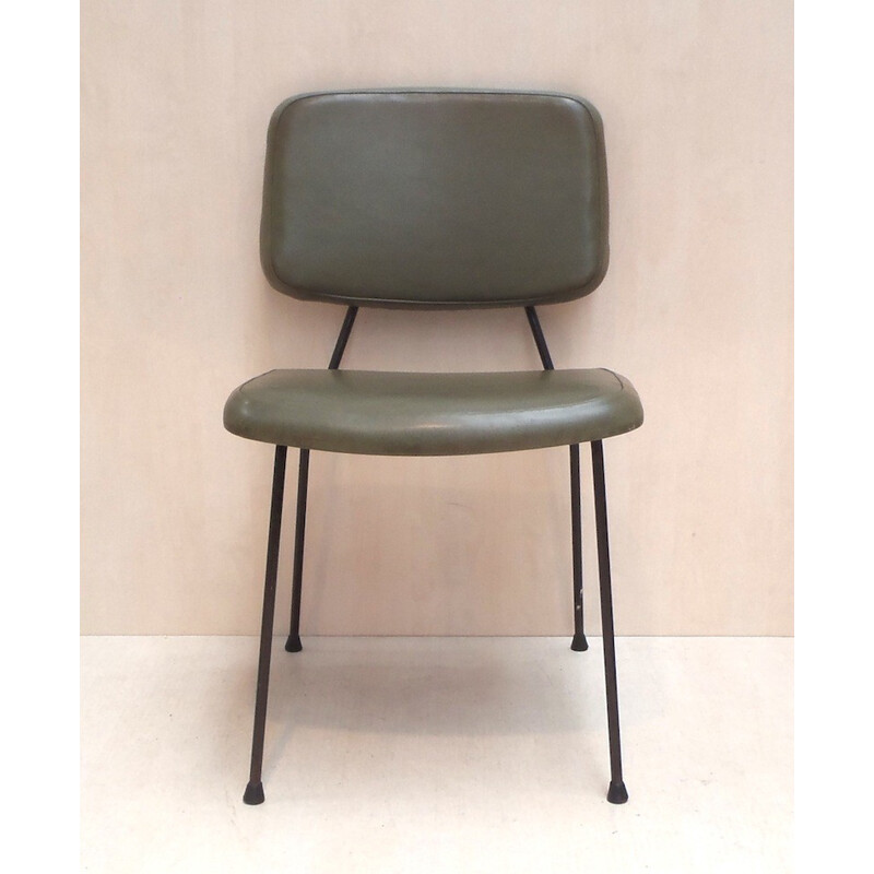10 chaises modèle CM196, Pierre PAULIN - années 50