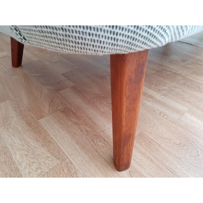 Vintage sofa in teak and beech Denmark 1960s