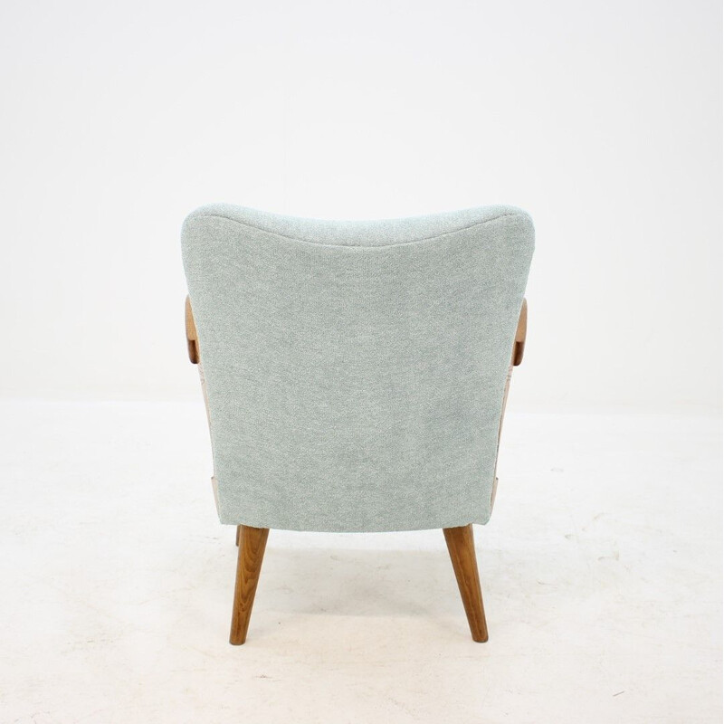 Cadeira de braços Vintage 1960 Club Denmark