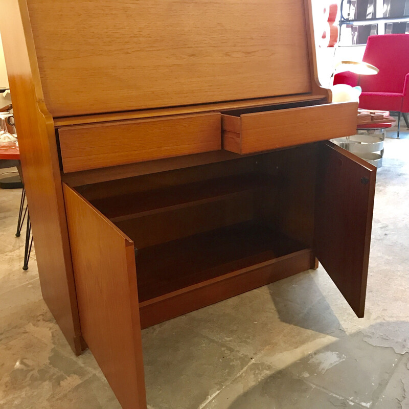 Vintage teak Secretary for REMPLOY