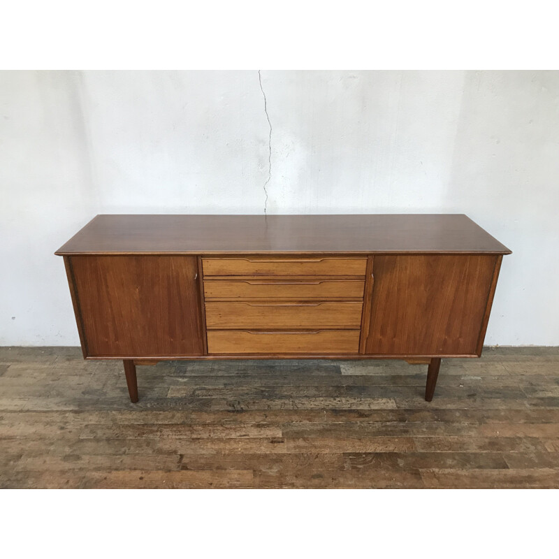 Vintage Scandinavian teak sideboard