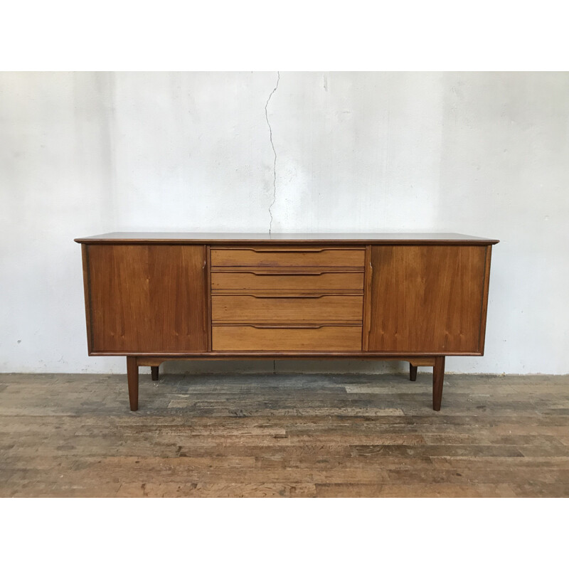 Vintage Scandinavian teak sideboard