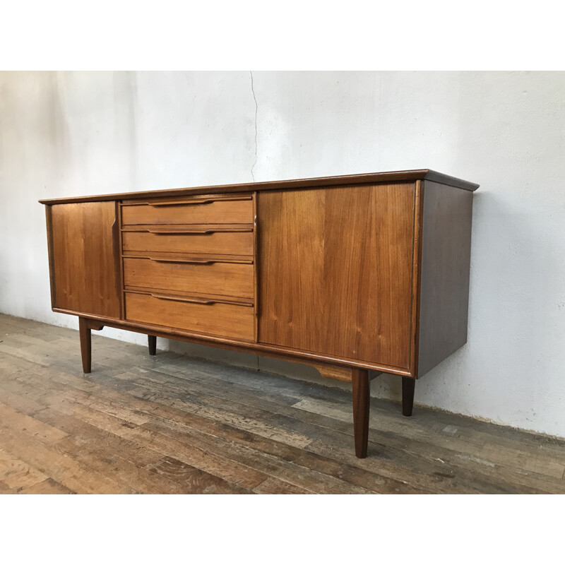 Vintage Scandinavian teak sideboard