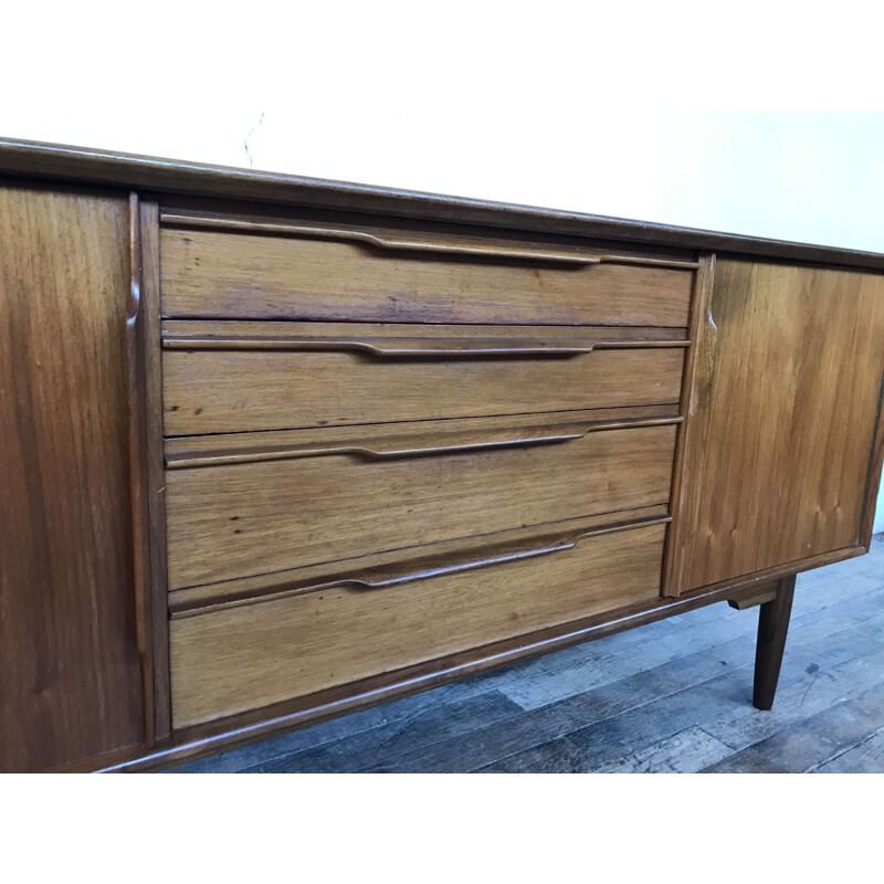 Vintage Scandinavian teak sideboard