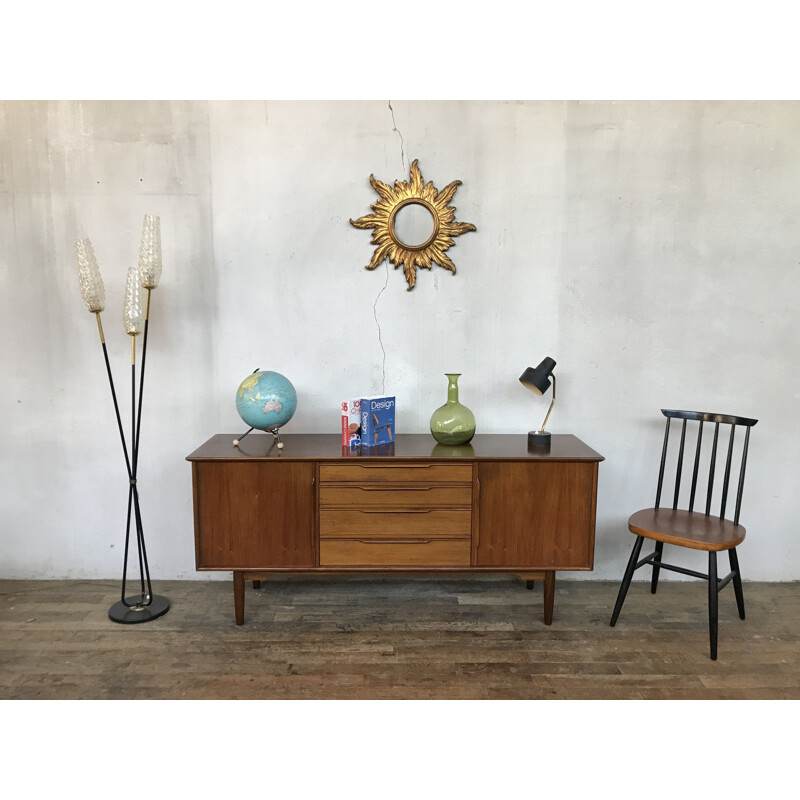 Vintage Scandinavian teak sideboard