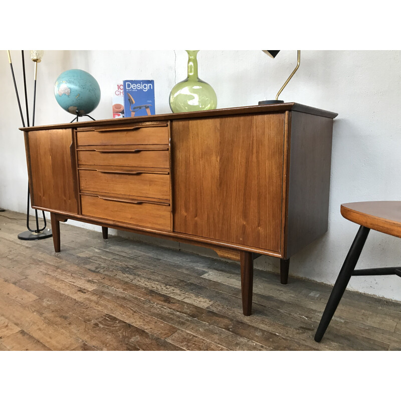 Vintage Scandinavian teak sideboard