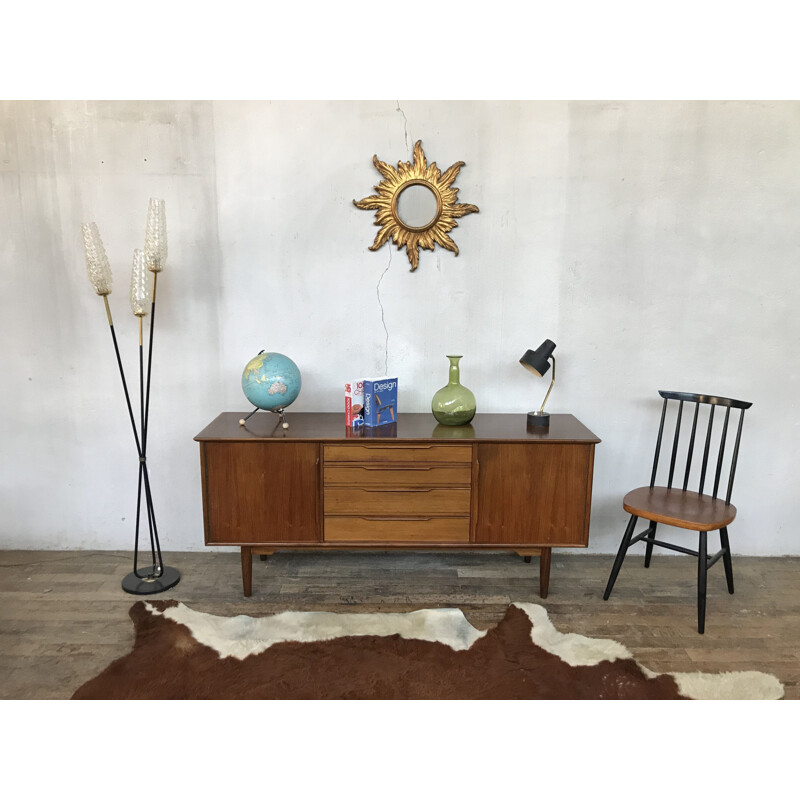 Vintage Scandinavian teak sideboard