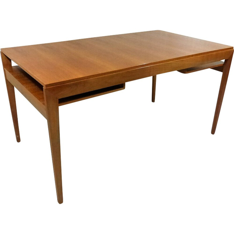 Vintage walnut table 1960
